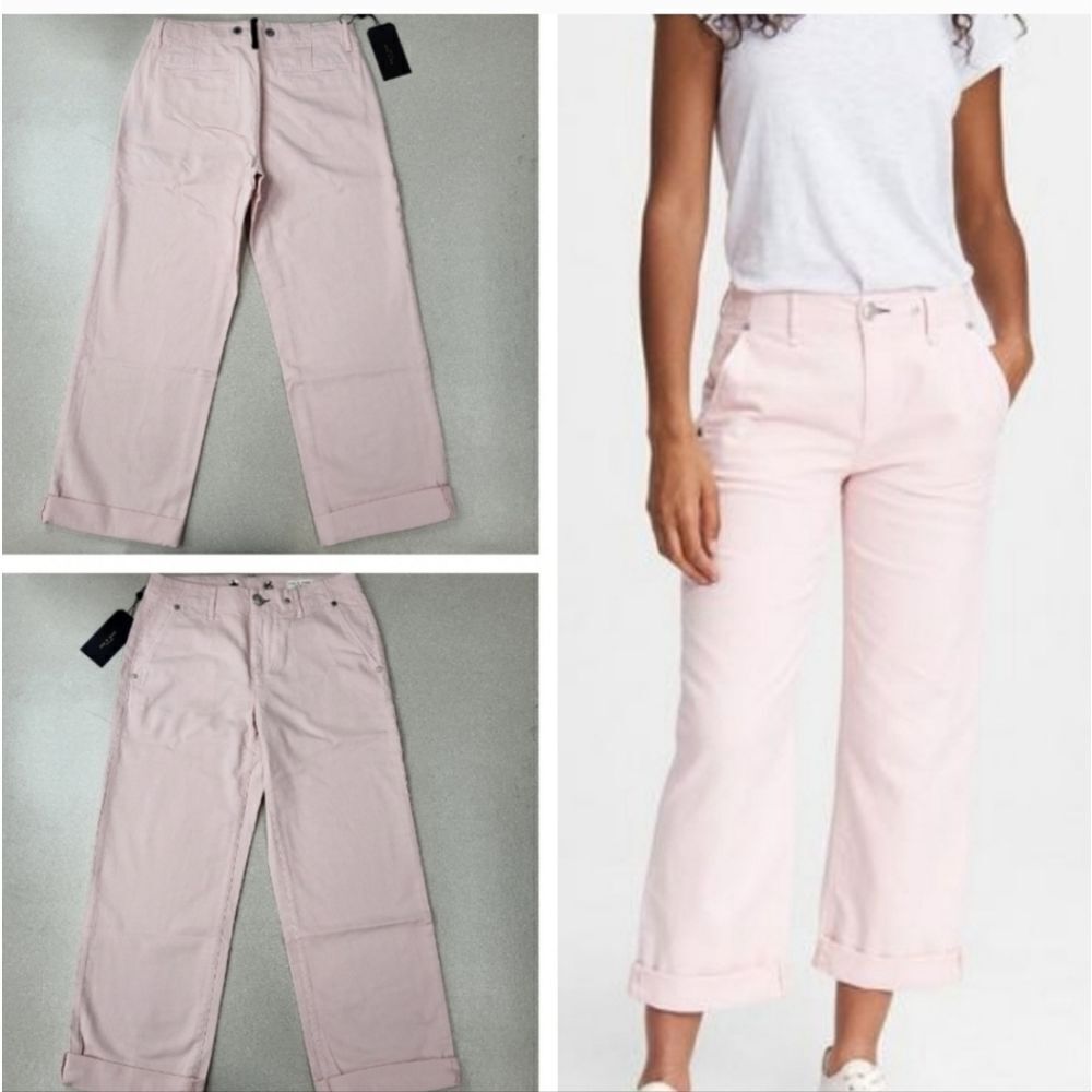 NWT Rag & Bone Blush Buckley Straight Leg Chinos - Picture 2 of 13